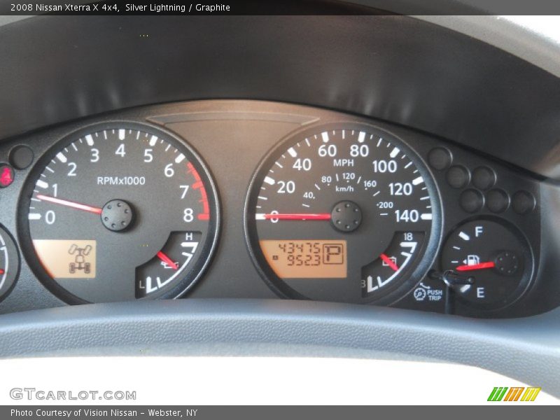 Silver Lightning / Graphite 2008 Nissan Xterra X 4x4