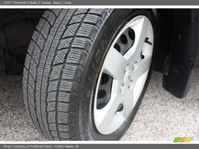 Black / Gray 2007 Chevrolet Cobalt LT Sedan