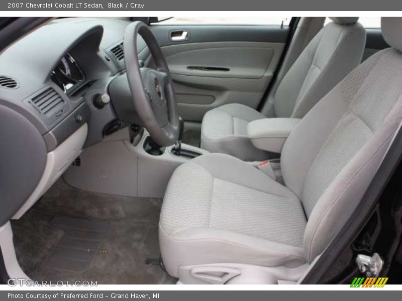 Black / Gray 2007 Chevrolet Cobalt LT Sedan