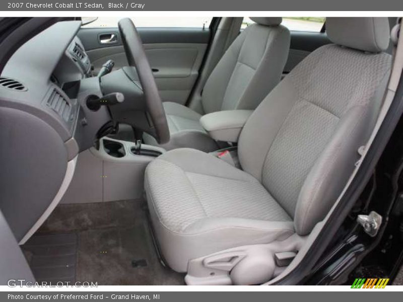 Black / Gray 2007 Chevrolet Cobalt LT Sedan