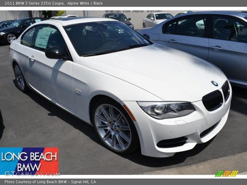 Alpine White / Black 2011 BMW 3 Series 335is Coupe