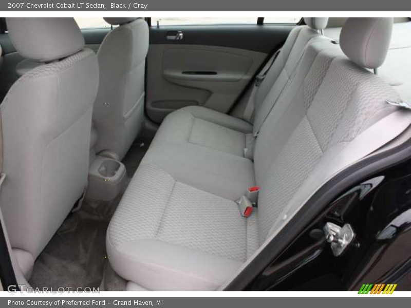 Black / Gray 2007 Chevrolet Cobalt LT Sedan