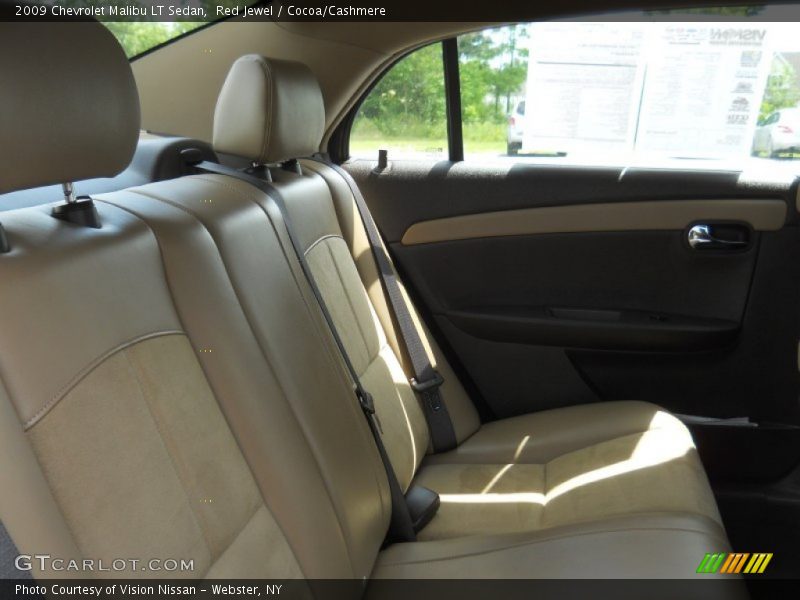 Red Jewel / Cocoa/Cashmere 2009 Chevrolet Malibu LT Sedan