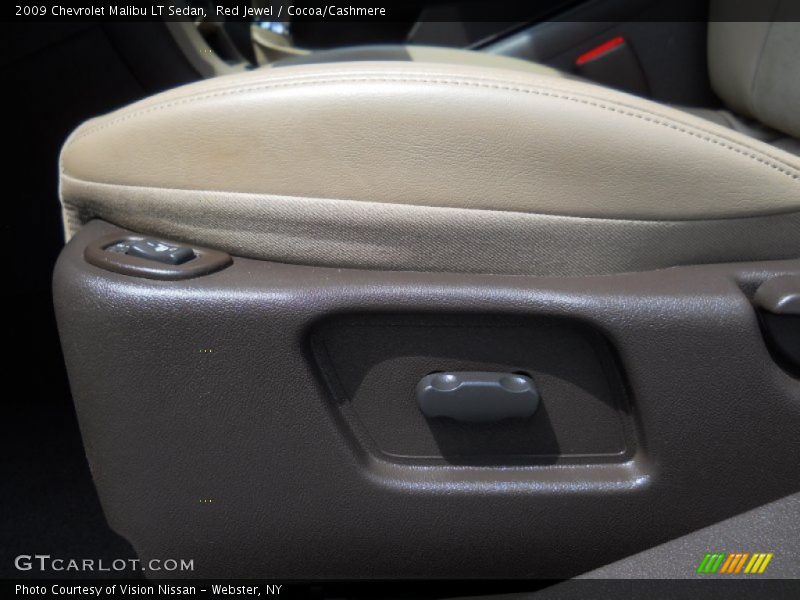 Red Jewel / Cocoa/Cashmere 2009 Chevrolet Malibu LT Sedan