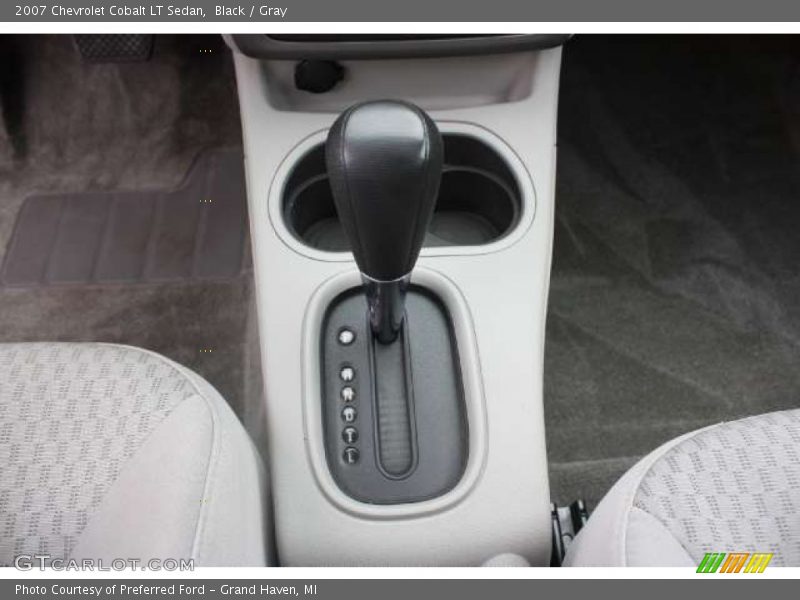 Black / Gray 2007 Chevrolet Cobalt LT Sedan