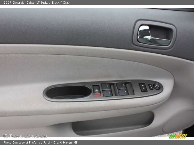 Black / Gray 2007 Chevrolet Cobalt LT Sedan
