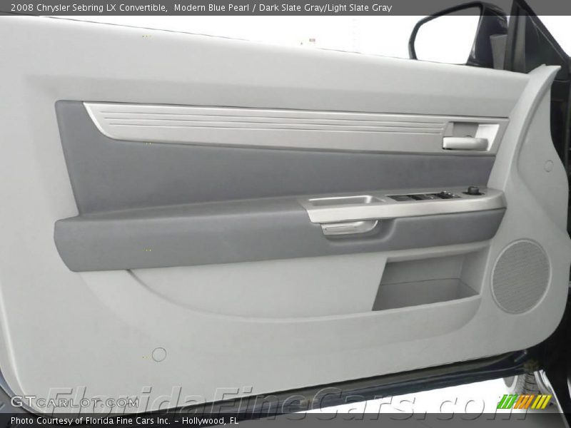 Modern Blue Pearl / Dark Slate Gray/Light Slate Gray 2008 Chrysler Sebring LX Convertible