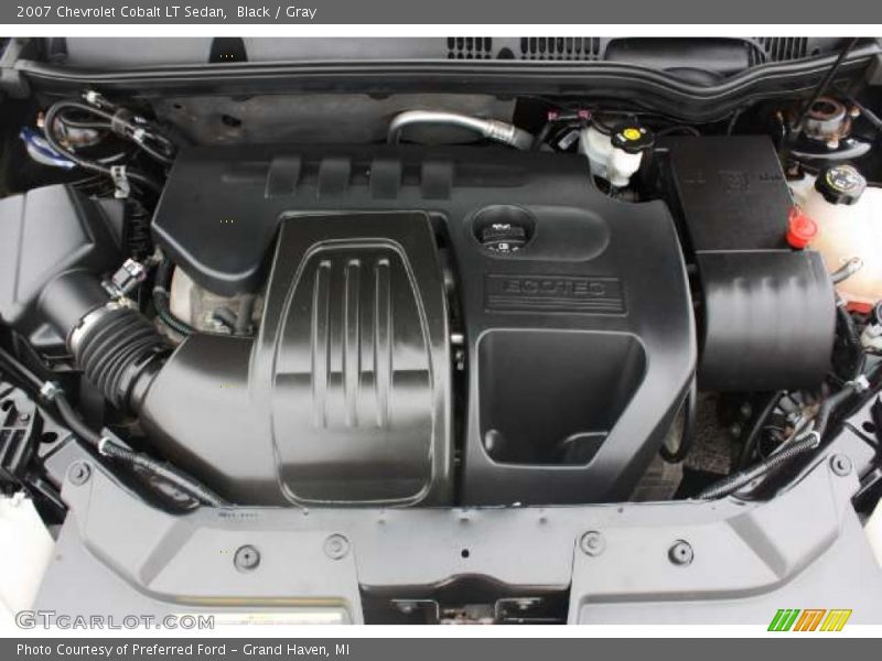 Black / Gray 2007 Chevrolet Cobalt LT Sedan