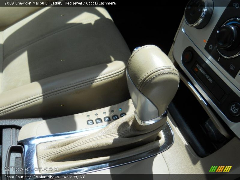 Red Jewel / Cocoa/Cashmere 2009 Chevrolet Malibu LT Sedan