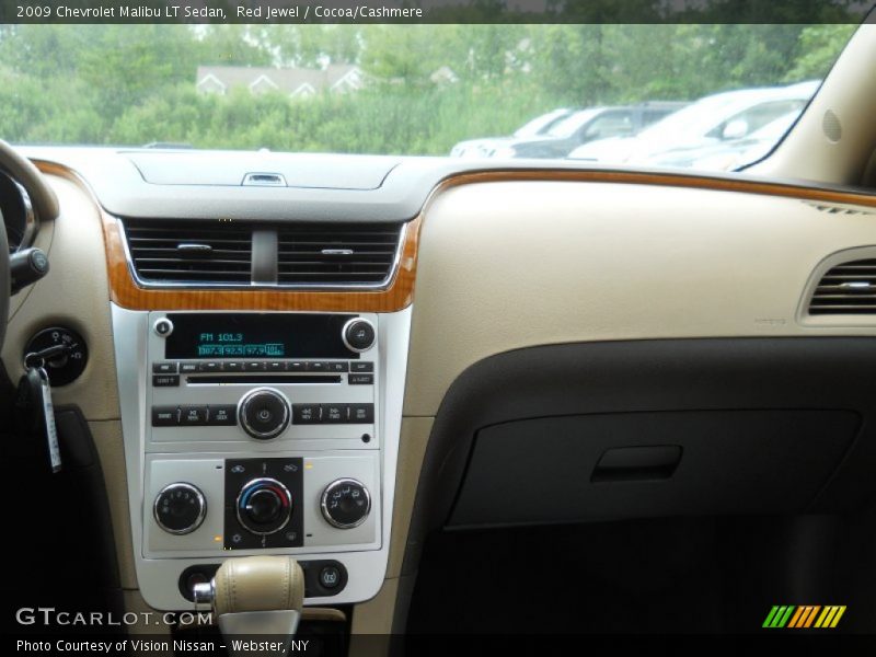 Red Jewel / Cocoa/Cashmere 2009 Chevrolet Malibu LT Sedan