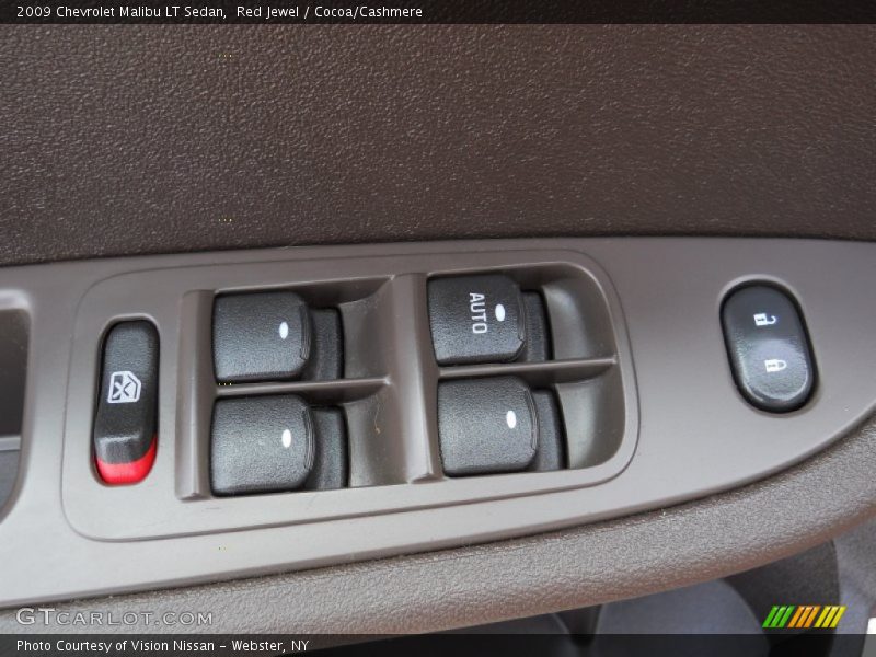 Red Jewel / Cocoa/Cashmere 2009 Chevrolet Malibu LT Sedan
