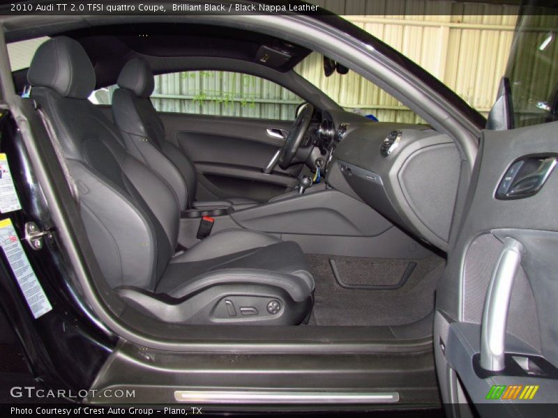  2010 TT 2.0 TFSI quattro Coupe Black Nappa Leather Interior