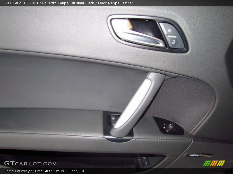 Brilliant Black / Black Nappa Leather 2010 Audi TT 2.0 TFSI quattro Coupe