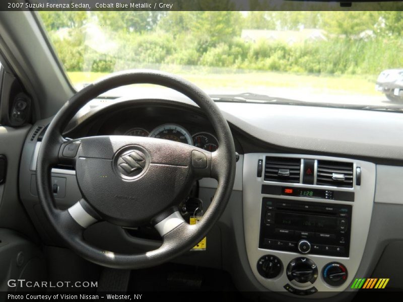 Cobalt Blue Metallic / Grey 2007 Suzuki Forenza Sedan