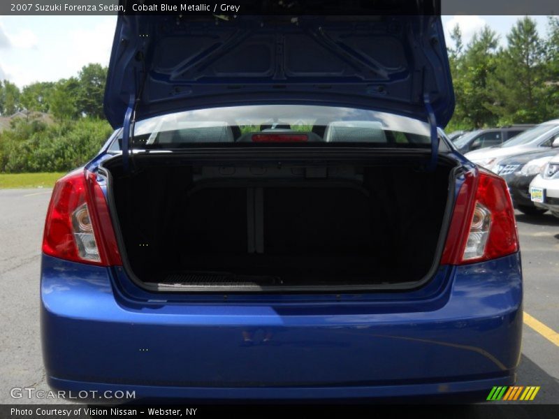 Cobalt Blue Metallic / Grey 2007 Suzuki Forenza Sedan