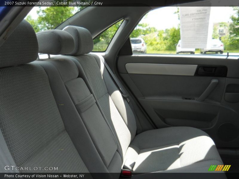 Cobalt Blue Metallic / Grey 2007 Suzuki Forenza Sedan
