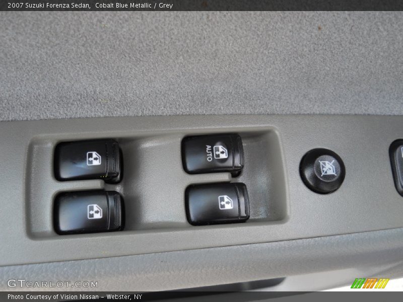 Cobalt Blue Metallic / Grey 2007 Suzuki Forenza Sedan