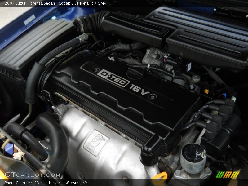 Cobalt Blue Metallic / Grey 2007 Suzuki Forenza Sedan