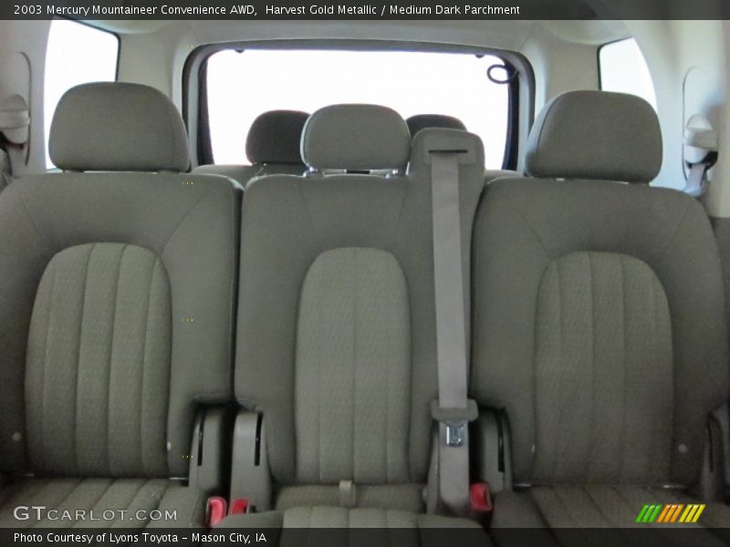 Harvest Gold Metallic / Medium Dark Parchment 2003 Mercury Mountaineer Convenience AWD