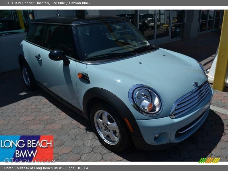 Ice Blue / Carbon Black 2011 Mini Cooper Hardtop