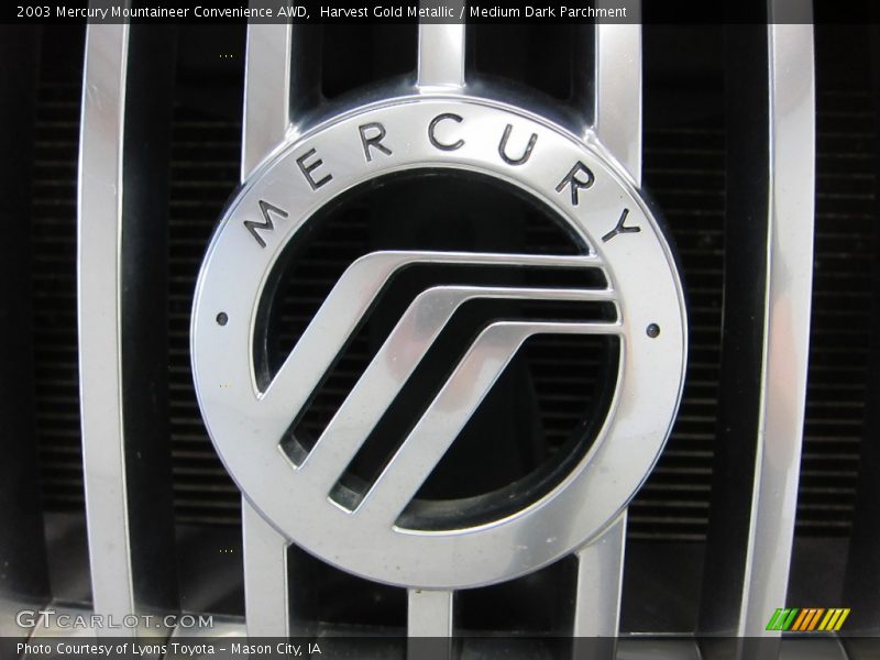 Harvest Gold Metallic / Medium Dark Parchment 2003 Mercury Mountaineer Convenience AWD