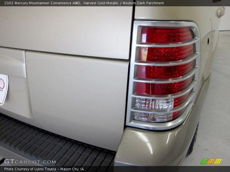 Harvest Gold Metallic / Medium Dark Parchment 2003 Mercury Mountaineer Convenience AWD
