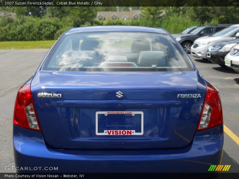 Cobalt Blue Metallic / Grey 2007 Suzuki Forenza Sedan