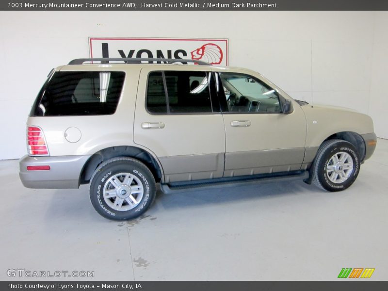Harvest Gold Metallic / Medium Dark Parchment 2003 Mercury Mountaineer Convenience AWD