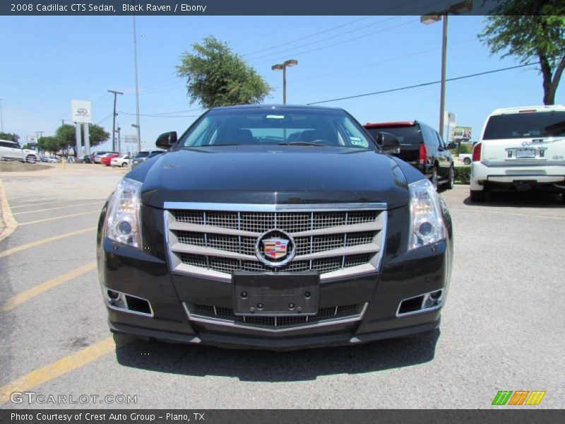 Black Raven / Ebony 2008 Cadillac CTS Sedan