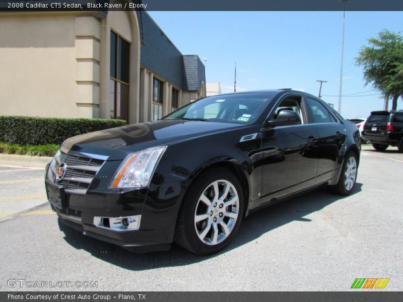 Black Raven / Ebony 2008 Cadillac CTS Sedan