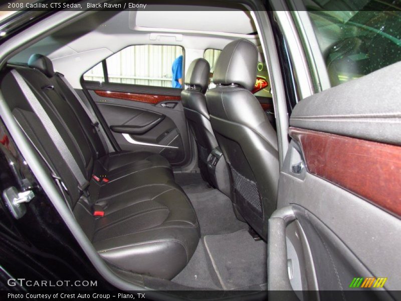 Black Raven / Ebony 2008 Cadillac CTS Sedan
