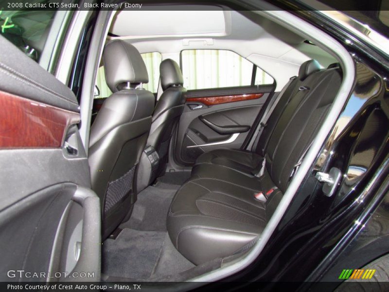 Black Raven / Ebony 2008 Cadillac CTS Sedan