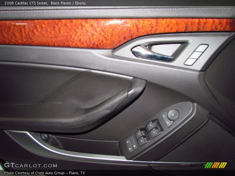 Black Raven / Ebony 2008 Cadillac CTS Sedan