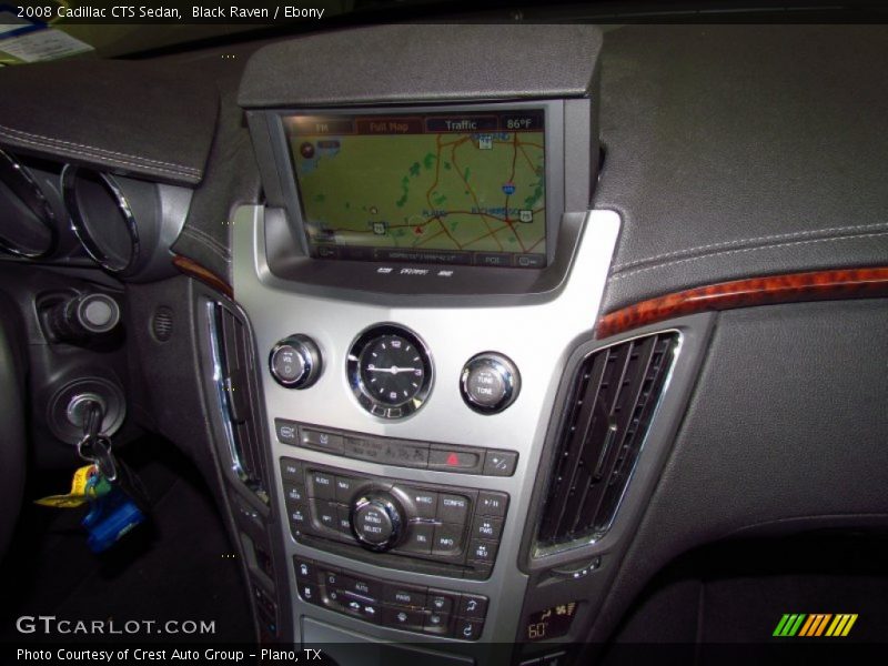 Black Raven / Ebony 2008 Cadillac CTS Sedan