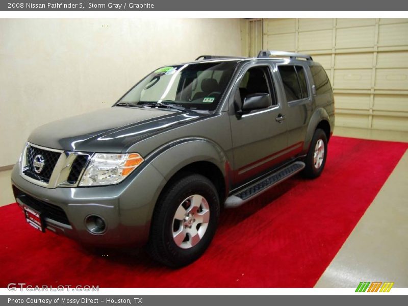 Storm Gray / Graphite 2008 Nissan Pathfinder S