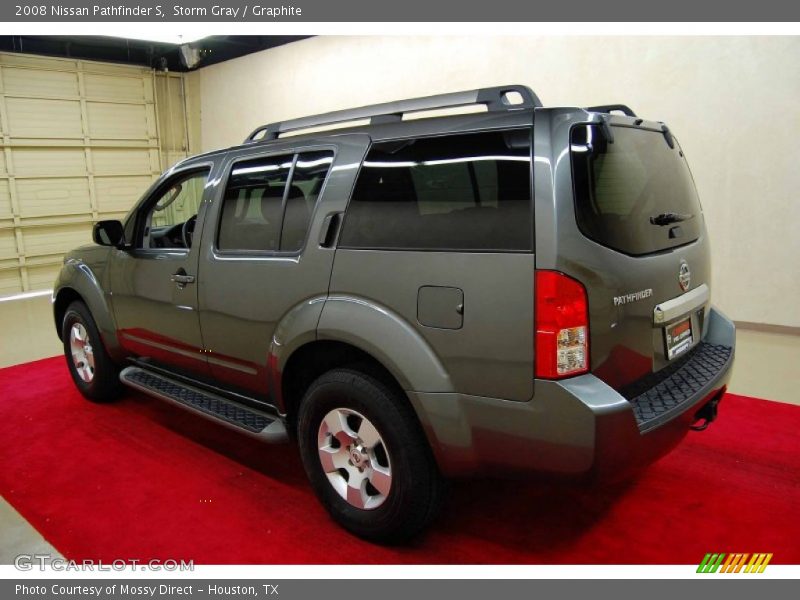 Storm Gray / Graphite 2008 Nissan Pathfinder S