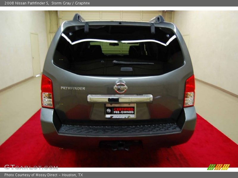 Storm Gray / Graphite 2008 Nissan Pathfinder S