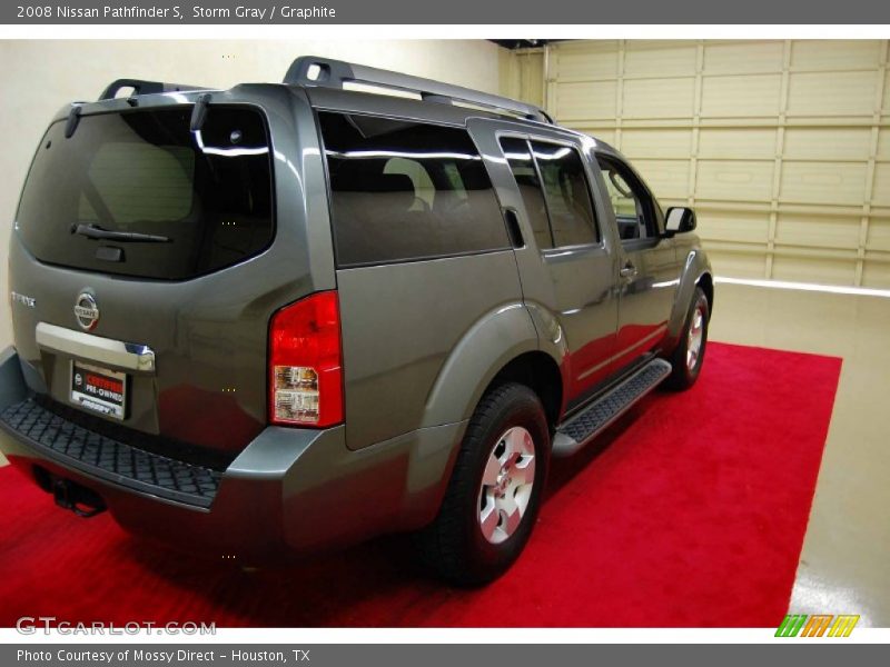 Storm Gray / Graphite 2008 Nissan Pathfinder S