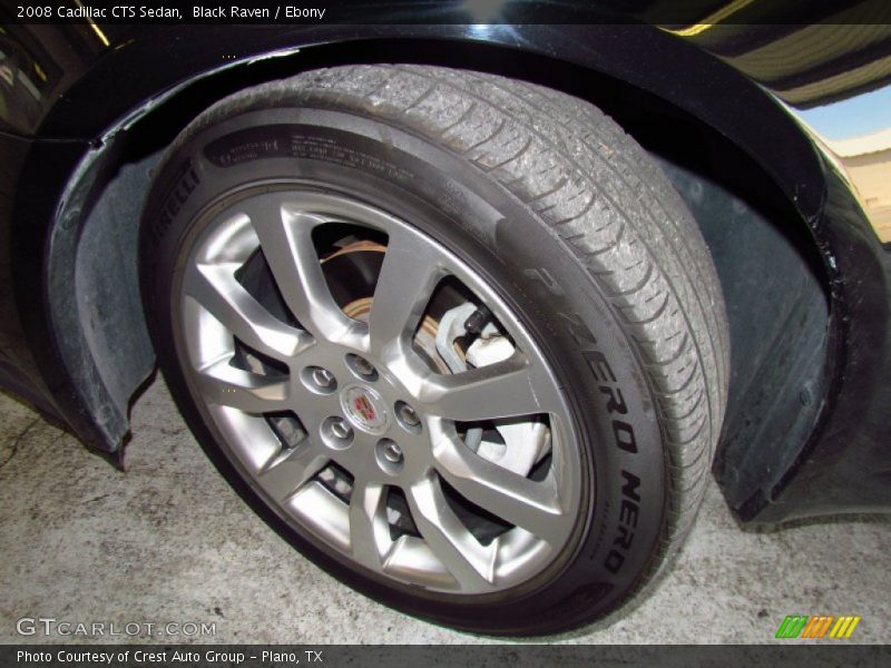 Black Raven / Ebony 2008 Cadillac CTS Sedan