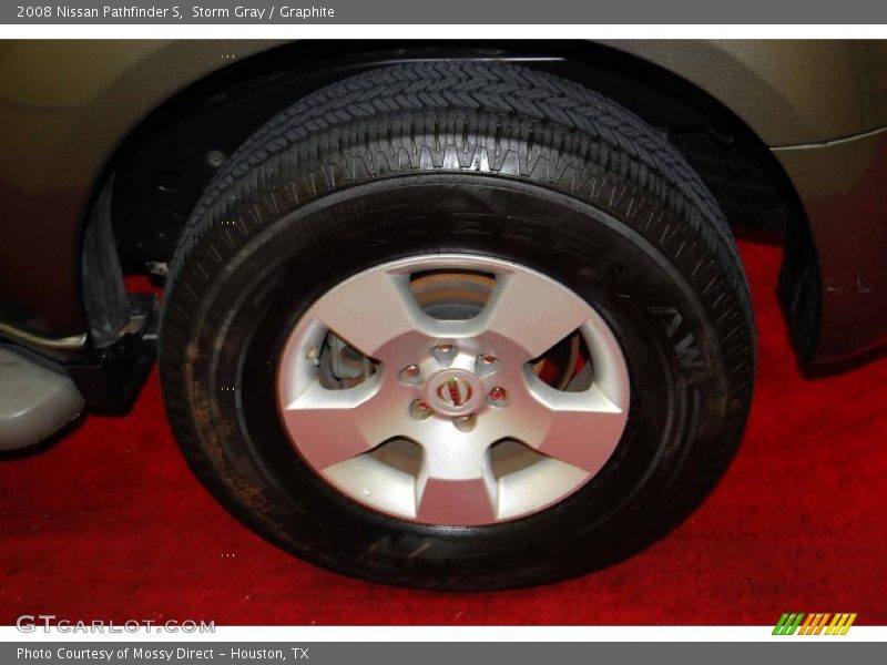 Storm Gray / Graphite 2008 Nissan Pathfinder S
