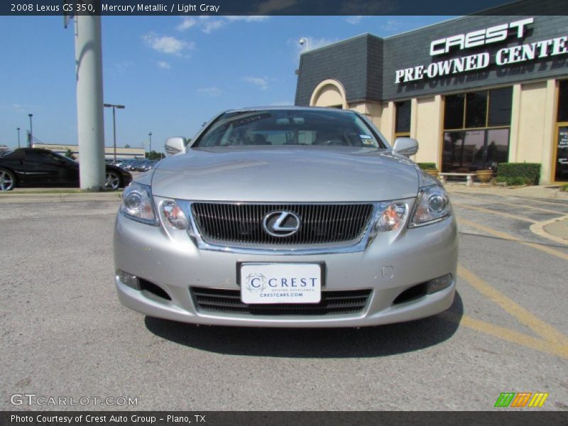 Mercury Metallic / Light Gray 2008 Lexus GS 350