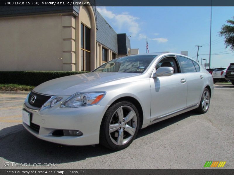 Mercury Metallic / Light Gray 2008 Lexus GS 350