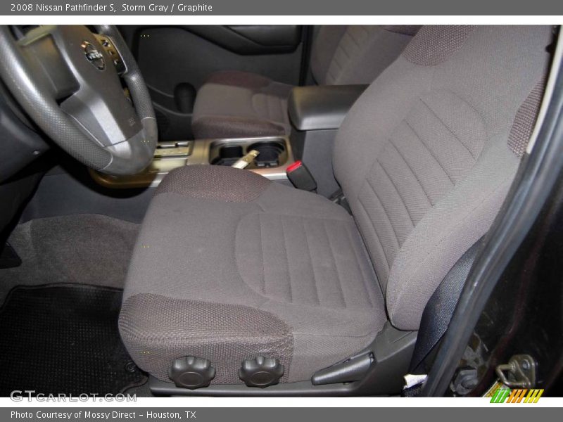 Storm Gray / Graphite 2008 Nissan Pathfinder S