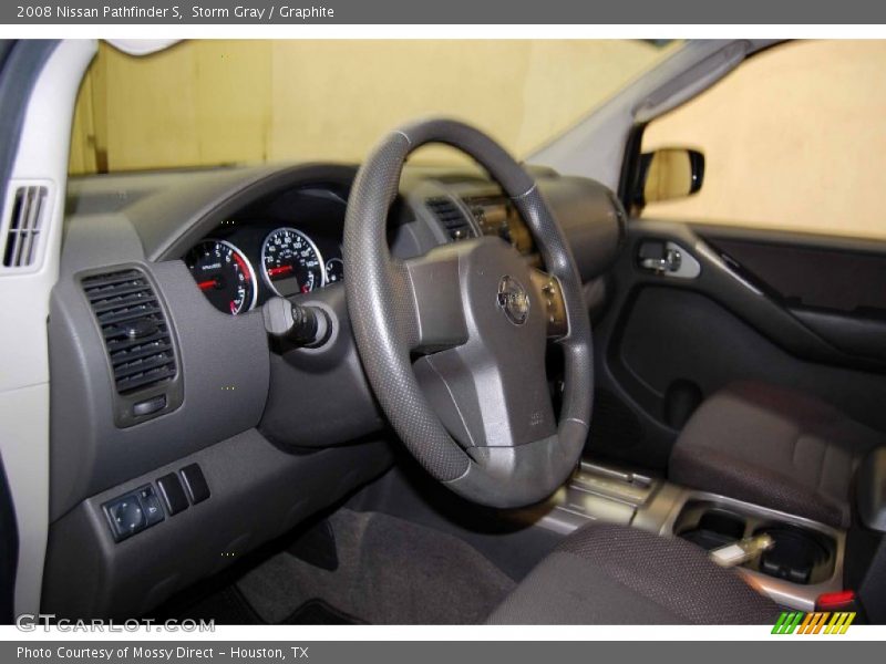 Storm Gray / Graphite 2008 Nissan Pathfinder S
