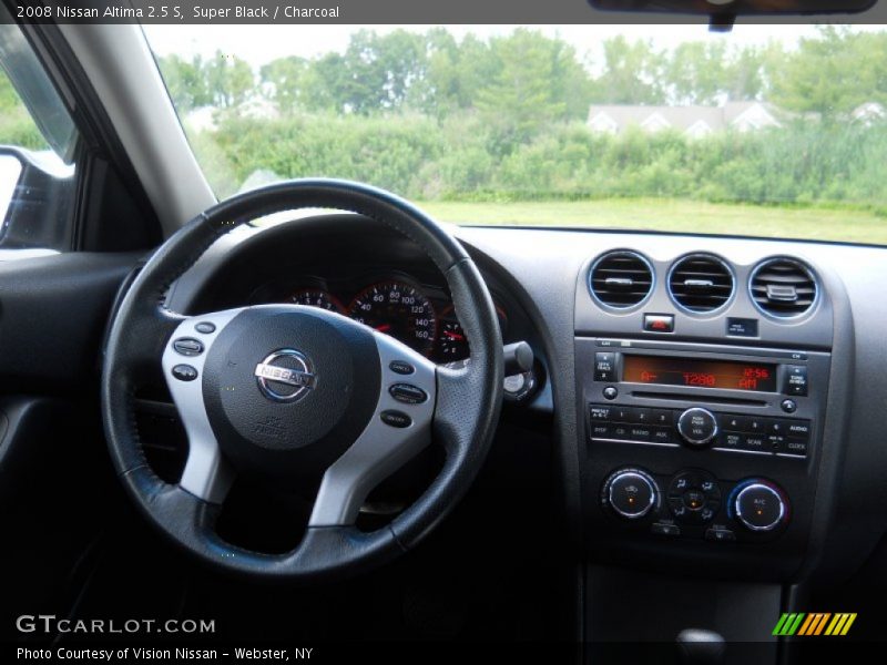 Super Black / Charcoal 2008 Nissan Altima 2.5 S