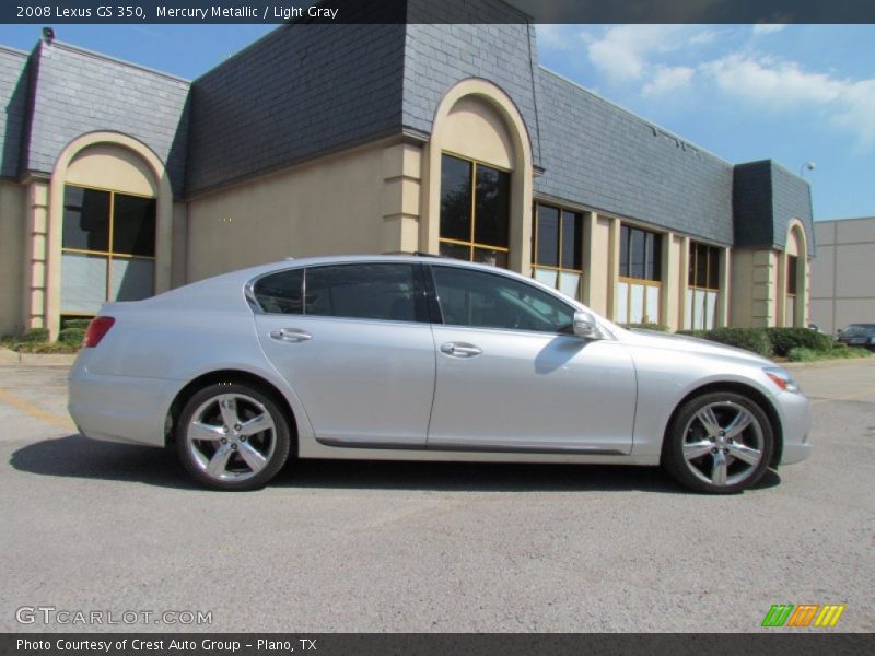 Mercury Metallic / Light Gray 2008 Lexus GS 350
