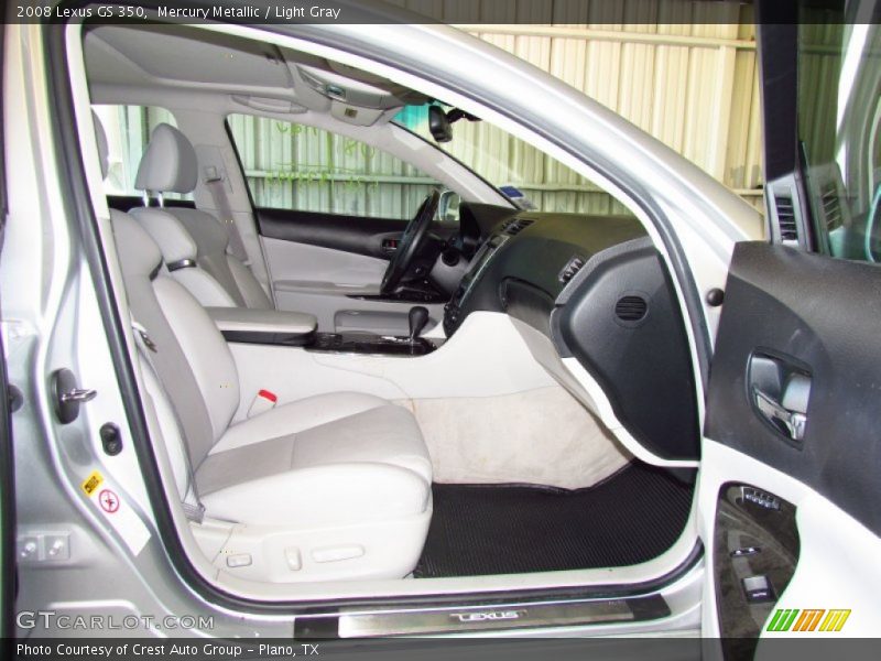 Mercury Metallic / Light Gray 2008 Lexus GS 350