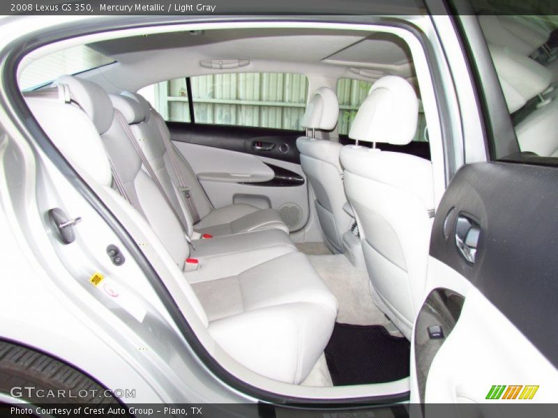 Mercury Metallic / Light Gray 2008 Lexus GS 350