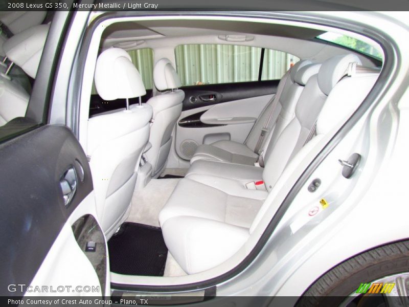 Mercury Metallic / Light Gray 2008 Lexus GS 350
