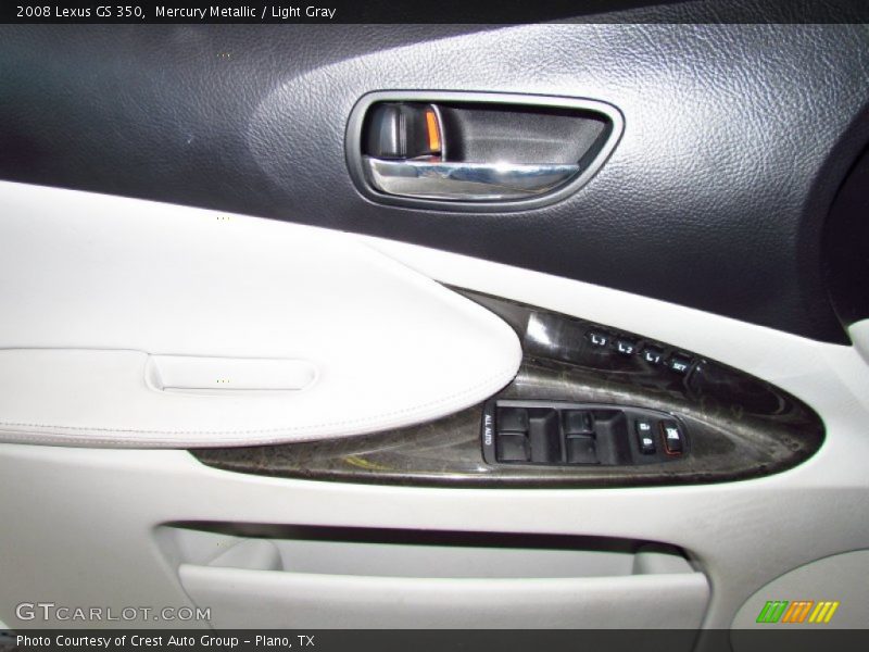Mercury Metallic / Light Gray 2008 Lexus GS 350